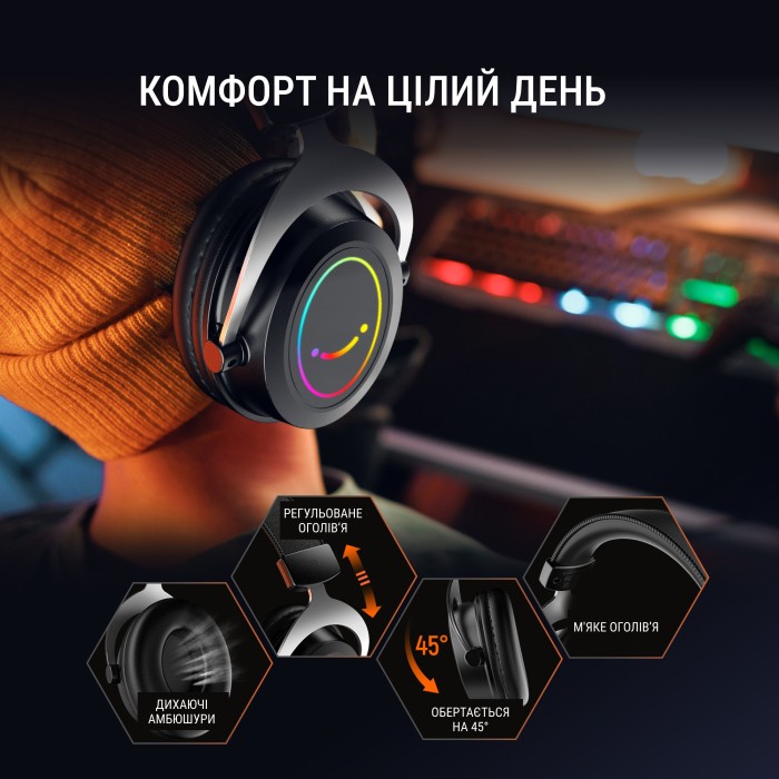 Гарнітура Fifine RGB H3P (H3P)