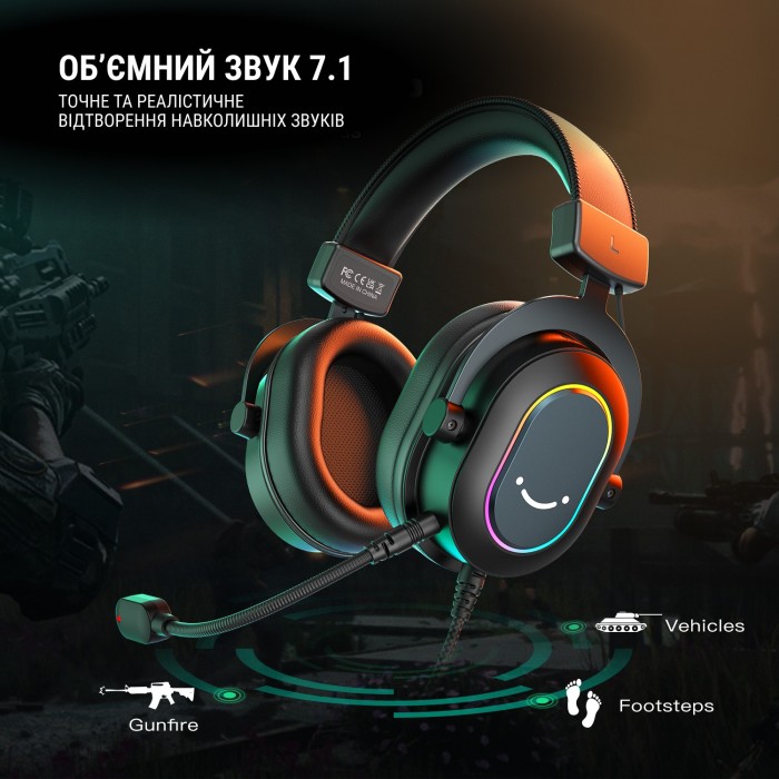Гарнітура Fifine RGB H6 (H6)