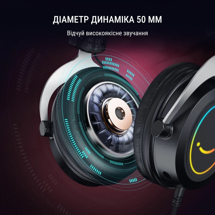 Гарнітура Fifine RGB H3W (H3W)