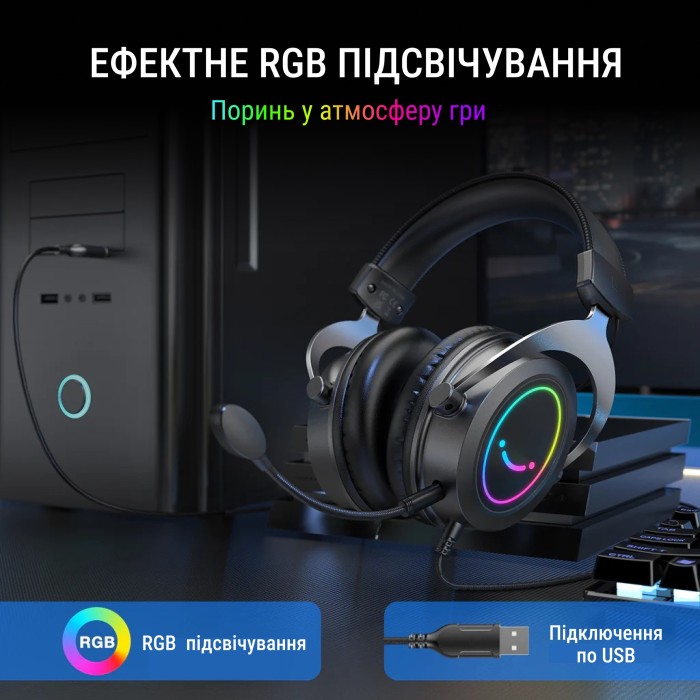 Гарнітура Fifine RGB H3 (H3)