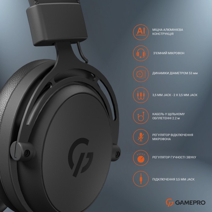 Гарнітура ігрова GamePro (HS1050) (HS1050)