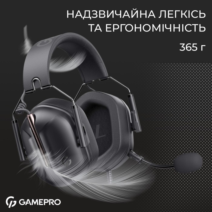 Ігрова гарнітура GamePro Genesis Hunter (HS1350B) (HS1350B)