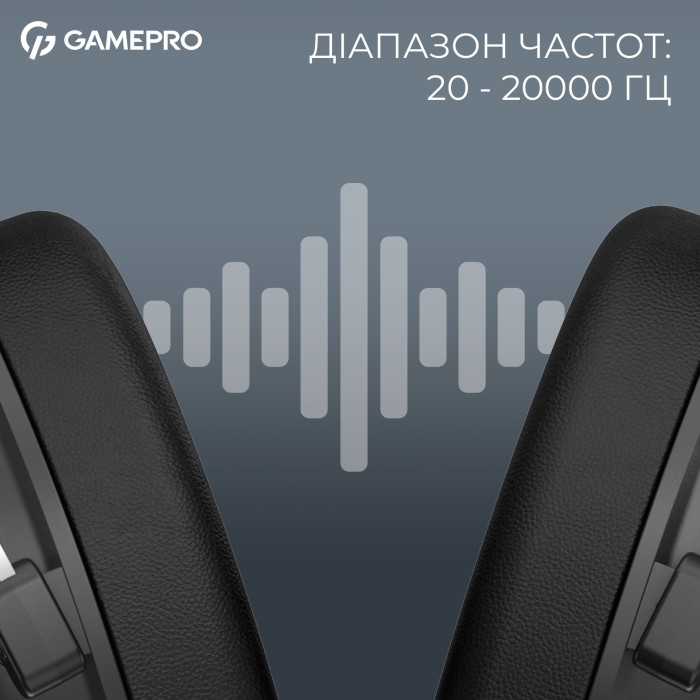 Бездротова ігрова гарнітура Gamepro Asgard Skald (HSW160B) 4-Mode (HSW160B)