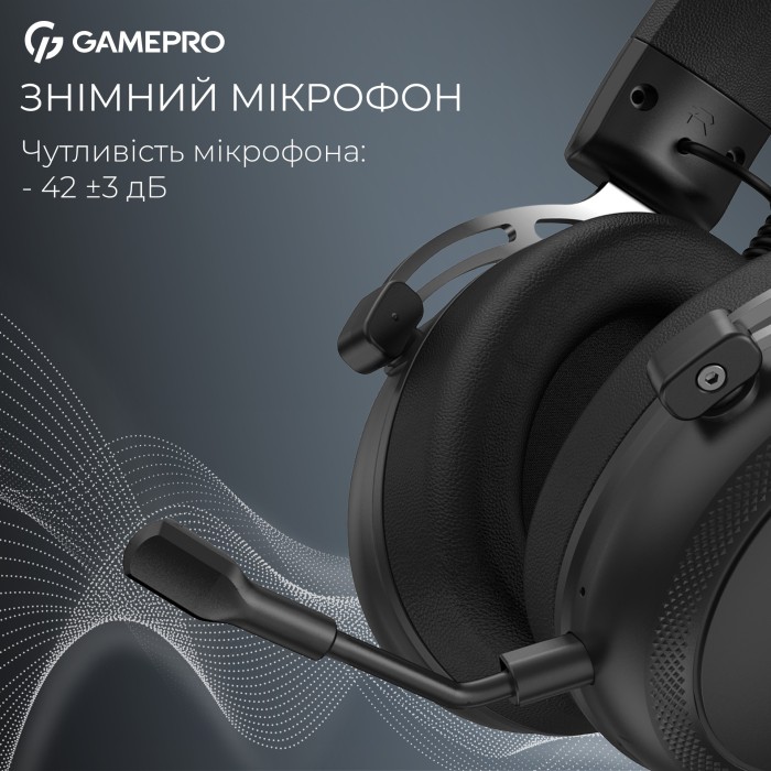 Бездротова ігрова гарнітура Gamepro Asgard Skald (HSW160B) 4-Mode (HSW160B)