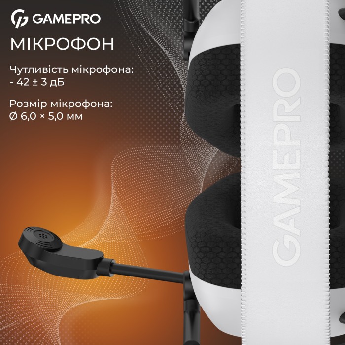 Бездротова ігрова гарнітура Gamepro Genesis Mercury Pro (HSW120W) 3-Mode (HSW120W)