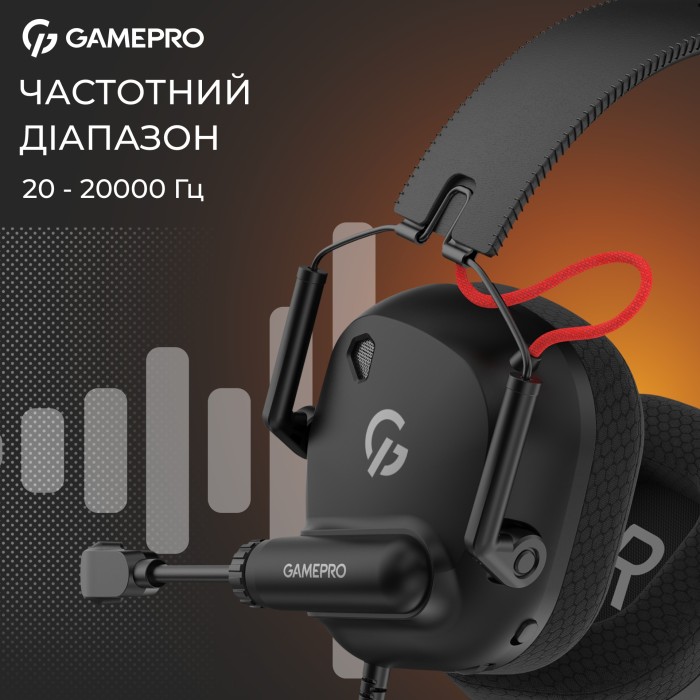 Дротова гарнітура Gamepro Genesis Mercury (HS120B) (HS120B)