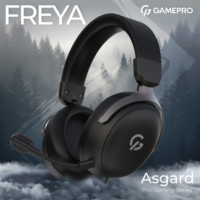 Дротова ігрова гарнітура GamePro Asgard Freya (HS145B) (HS145B)