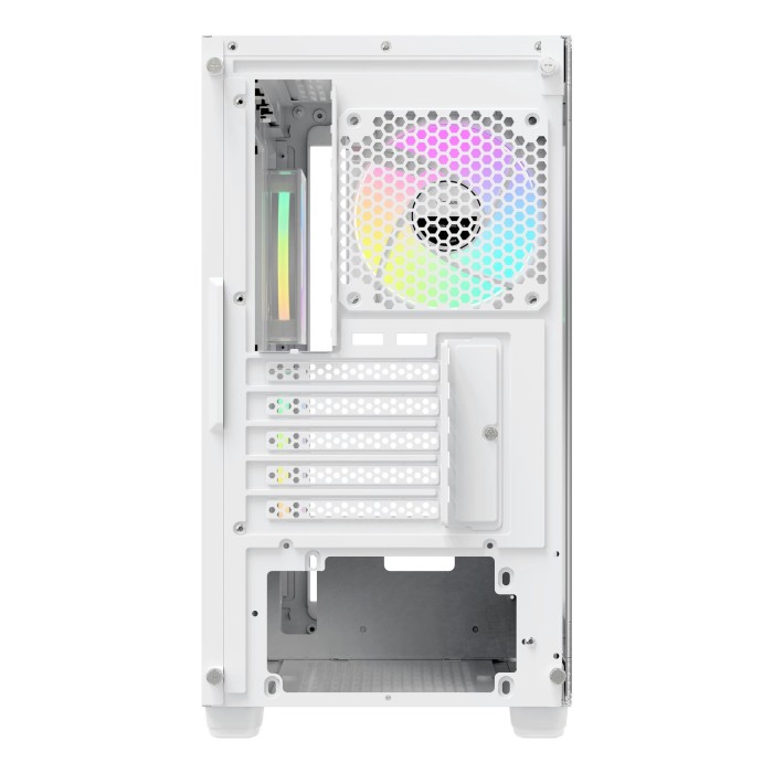 Корпус для комп'ютера MATX W/O PSU GAMMA C52 WH ARGB (GAMMA-C52-WHD300XX-GL) OCYPUS (GAMMA-C52-WHD300XX-GL)