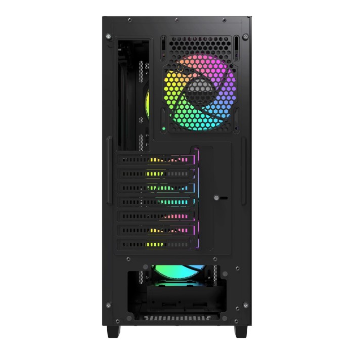 Корпус для комп'ютера ATX W/O PSU GAMMA C60 BK ARGB (GAMMA-C60-BKG400XX-GL) OCYPUS (GAMMA-C60-BKG400XX-GL)