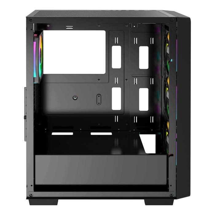 Корпус для комп'ютера ATX W/O PSU GAMMA C60 BK ARGB (GAMMA-C60-BKG400XX-GL) OCYPUS (GAMMA-C60-BKG400XX-GL)