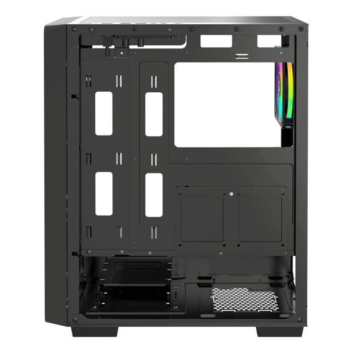 Корпус для комп'ютера ATX W/O PSU GAMMA C60 BK ARGB (GAMMA-C60-BKG400XX-GL) OCYPUS (GAMMA-C60-BKG400XX-GL)