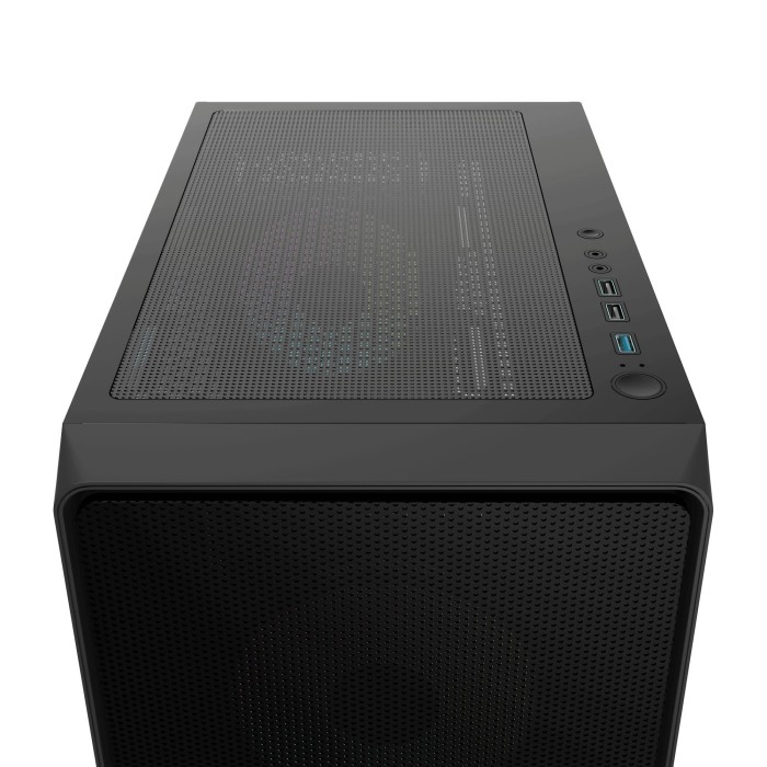 Корпус для комп'ютера ATX W/O PSU GAMMA C60 BK ARGB (GAMMA-C60-BKG400XX-GL) OCYPUS (GAMMA-C60-BKG400XX-GL)