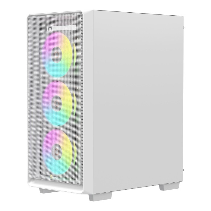 Корпус для комп'ютера ATX W/O PSU GAMMA C60 WH ARGB (GAMMA-C60-WHG400XX-GL) OCYPUS (GAMMA-C60-WHG400XX-GL)