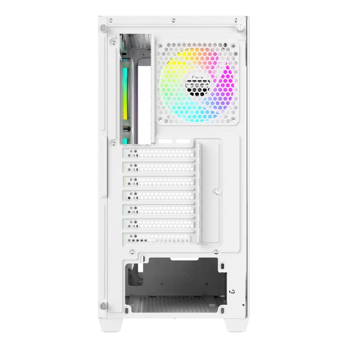 Корпус для комп'ютера ATX W/O PSU GAMMA C72 WH ARGB (GAMMA-C72-WHD400XX-GL) OCYPUS (GAMMA-C72-WHD400XX-GL)