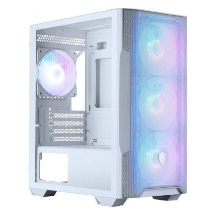 Корпус MATX W/O PSU MAG FORGE M100R WHITE MSI (MAG FORGE M100R WHITE)