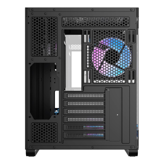 Корпус для комп'ютера ATX W/O PSU IOTA C70 BK ARGB (IOTA-C70-BKD600XX-GL) OCYPUS (IOTA-C70-BKD600XX-GL)