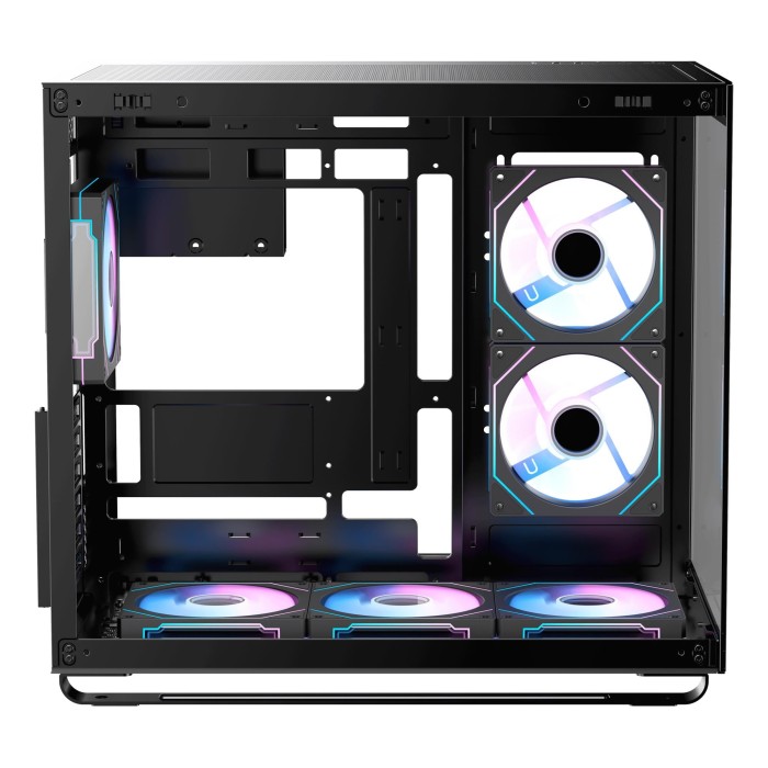 Корпус для комп'ютера ATX W/O PSU IOTA C70 BK ARGB (IOTA-C70-BKD600XX-GL) OCYPUS (IOTA-C70-BKD600XX-GL)