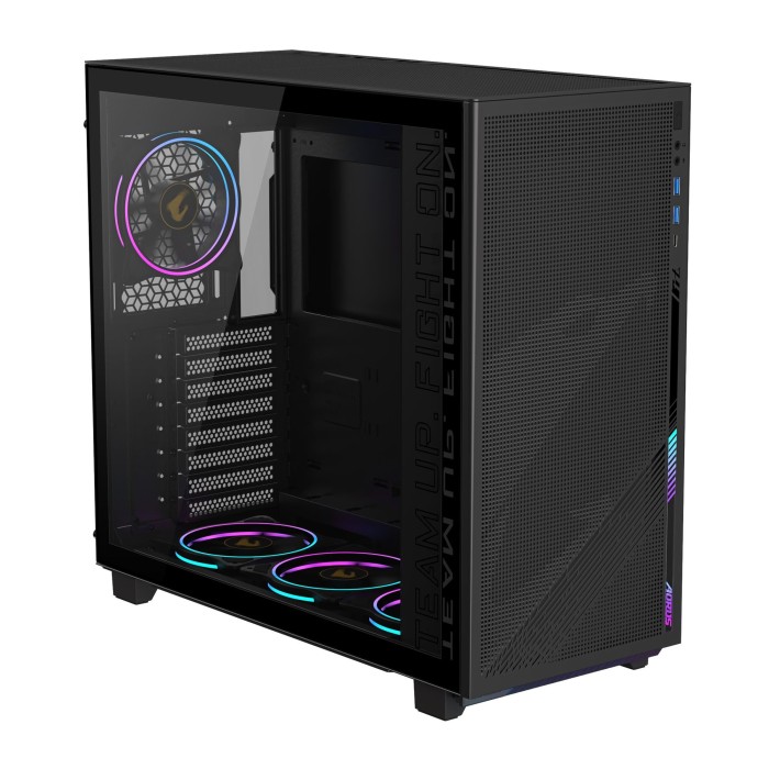 Корпус ATX W/O PSU GB-AC400G ST BLACK GIGABYTE (GB-AC400G ST)