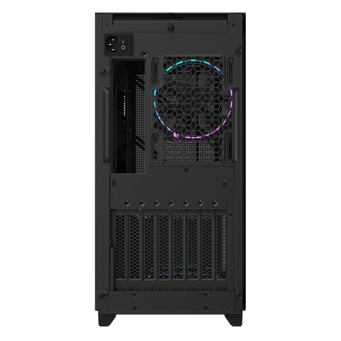 Корпус ATX W/O PSU GB-AC400G ST BLACK GIGABYTE (GB-AC400G ST)
