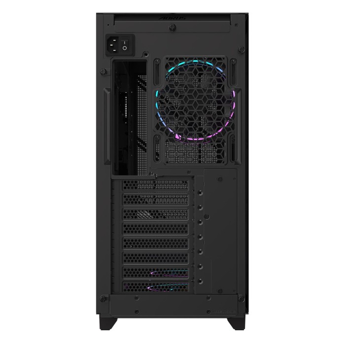 Корпус ATX W/O PSU GB-AC400G ST BLACK GIGABYTE (GB-AC400G ST)