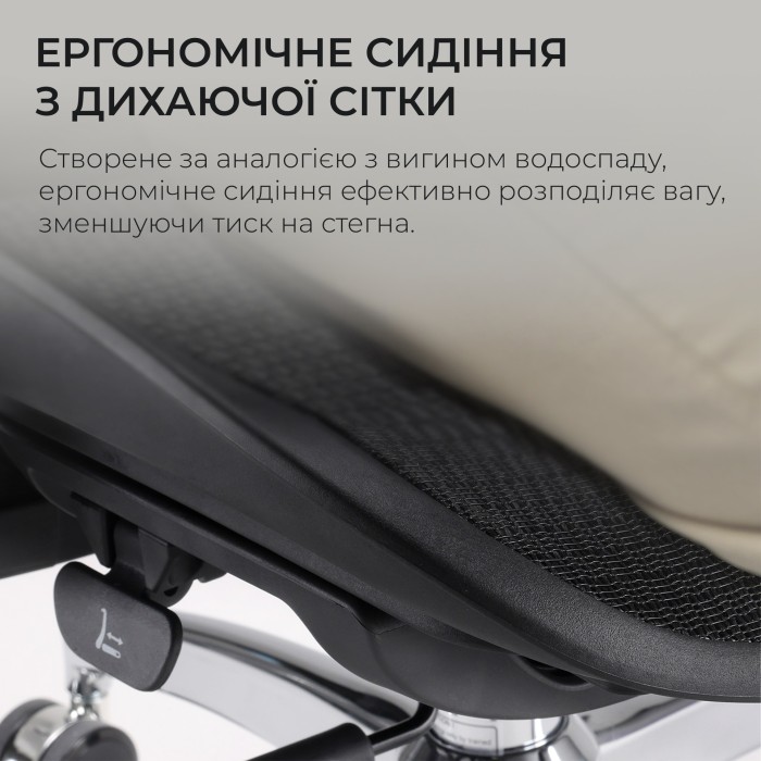 Крісло офісне Sihoo DORO S100 Mesh Black (S100-M301)