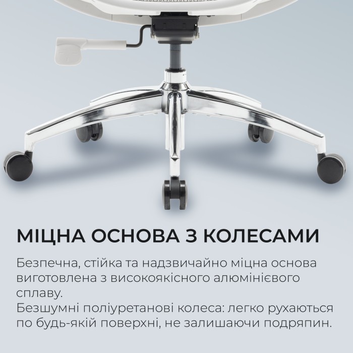 Крісло офісне Sihoo DORO S100 Mesh White (S100-M302)