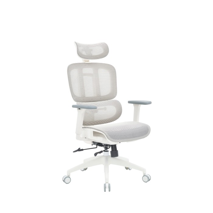 Крісло офісне OfficePro Skyline OC680-W-LG-LG (OC680-W-LG-LG)