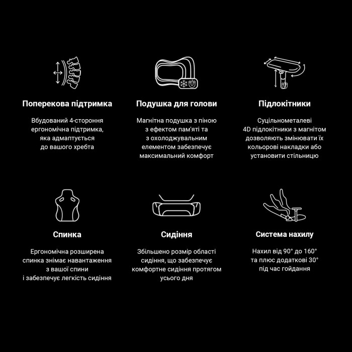 Крісло ігрове Anda Seat Kaiser 3 Orange Size XL (AD12YDC-XL-01-O-PV/C)