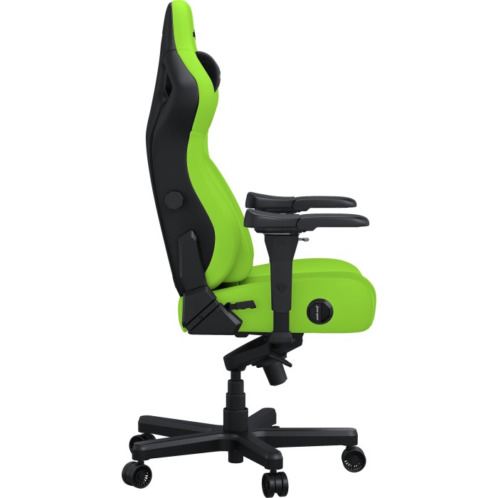 Крісло ігрове Anda Seat Kaiser 4 Cyber Green PVC Size XL (AD12YDDC-XLL-20-C-PV/C-01)