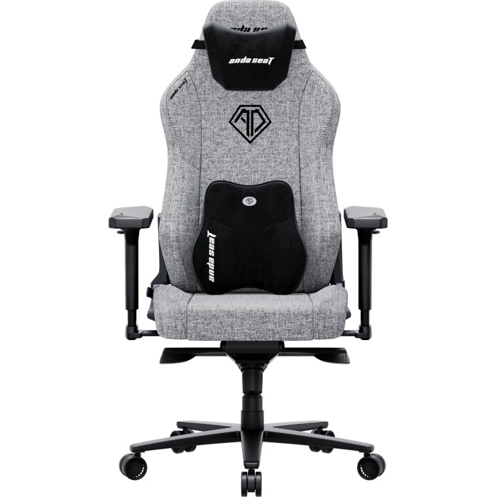 Крісло ігрове Anda Seat Phantom 3 XL Fabric Gray Size XL (AD18XL-52-G-F-G01)