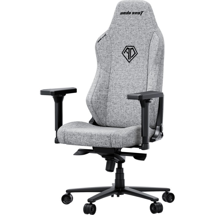 Крісло ігрове Anda Seat Phantom 3 XL Fabric Gray Size XL (AD18XL-52-G-F-G01)