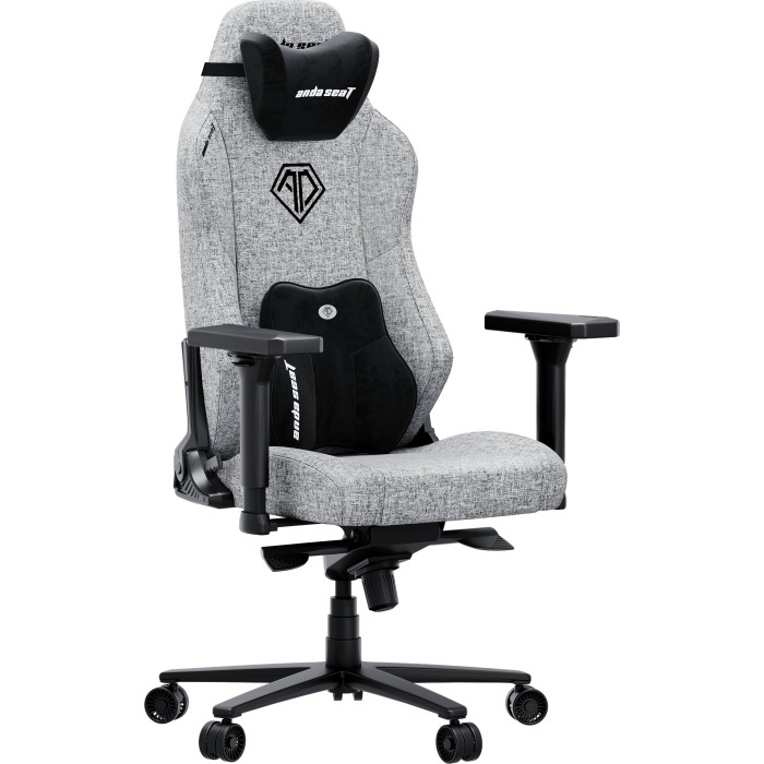 Крісло ігрове Anda Seat Phantom 3 XL Fabric Gray Size XL (AD18XL-52-G-F-G01)