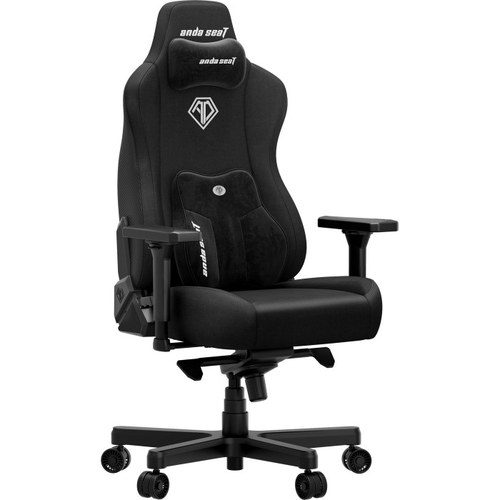 Крісло ігрове Anda Seat Kaiser 3E XL Black Fabric (AD23YC-XL-09-B-CF-B01)