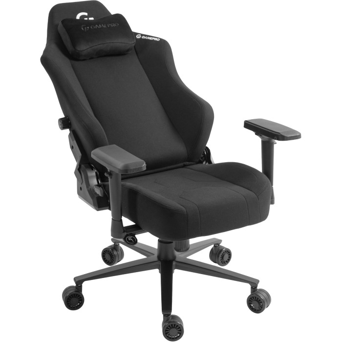 Крісло ігрове GamePro GC775B Fabric Black (GC775B)