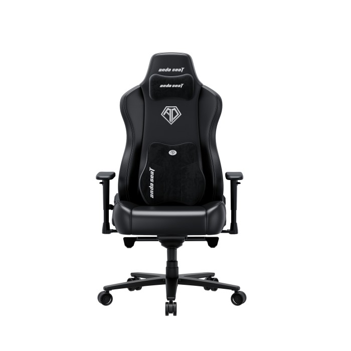 Крісло ігрове Anda Seat Novis Plus Black PVC Size XL (AD23YC-XL-01-B-PV-B04)