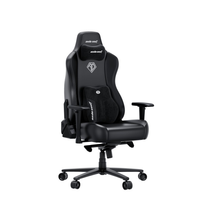 Крісло ігрове Anda Seat Novis Plus Black PVC Size XL (AD23YC-XL-01-B-PV-B04)