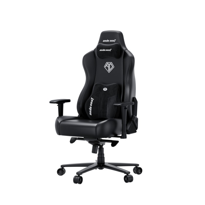 Крісло ігрове Anda Seat Novis Plus Black PVC Size XL (AD23YC-XL-01-B-PV-B04)