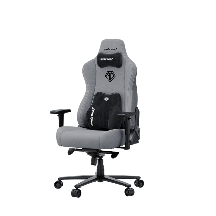 Крісло ігрове Anda Seat Novis Plus Fabric Grey Size XL (AD23YC-XL-01-G-F-G04)