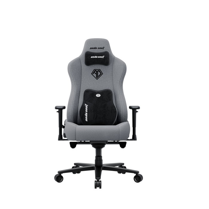 Крісло ігрове Anda Seat Novis Plus Fabric Grey Size XL (AD23YC-XL-01-G-F-G04)