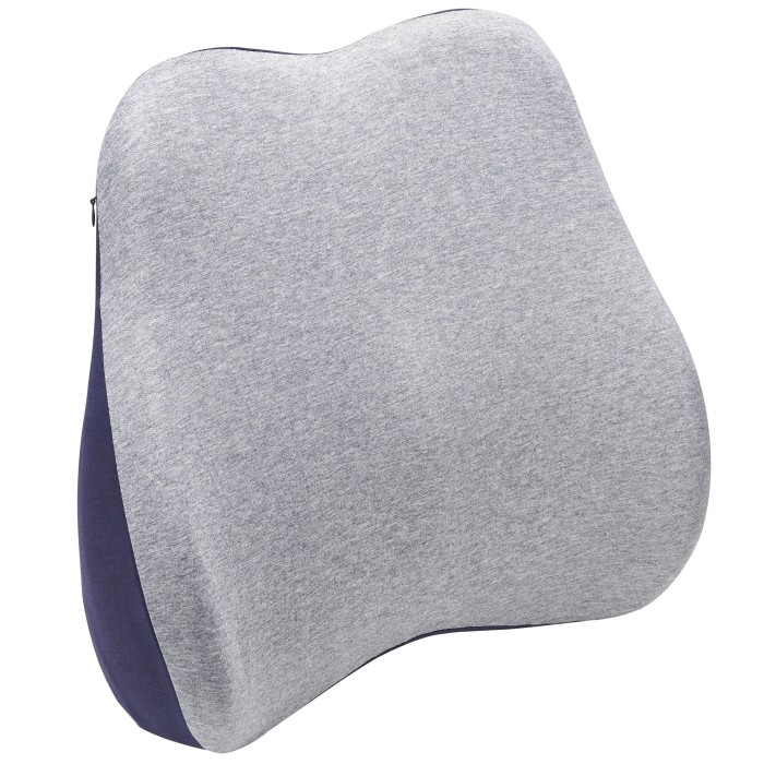 Ергономічна подушка для попереку OfficePro LP570G Gray (LP570G)