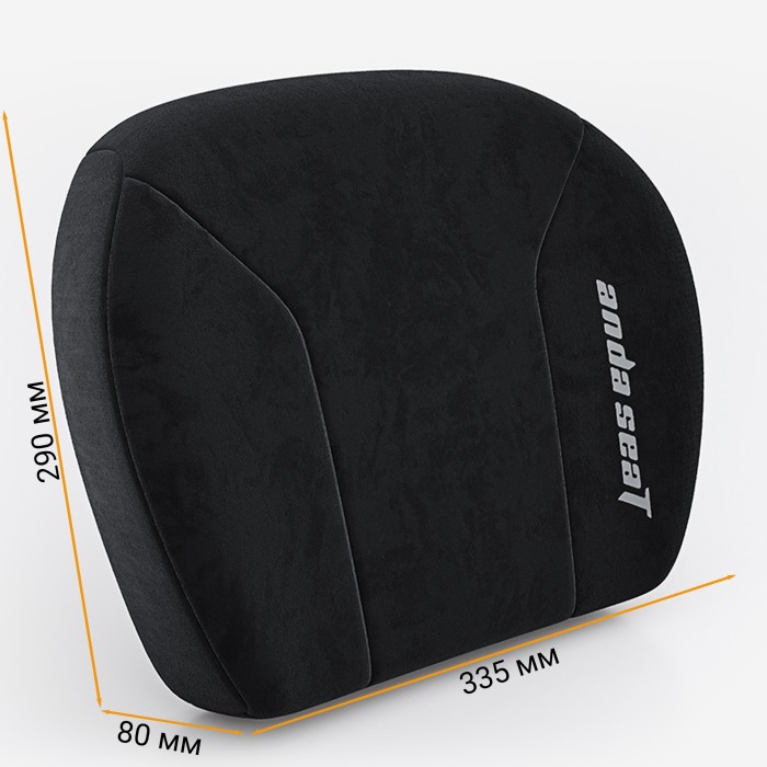 Подушка для попереку Anda Seat Novis Lumbar Pillow Black Size L (AC-YZ-AD23L-B-F-J)