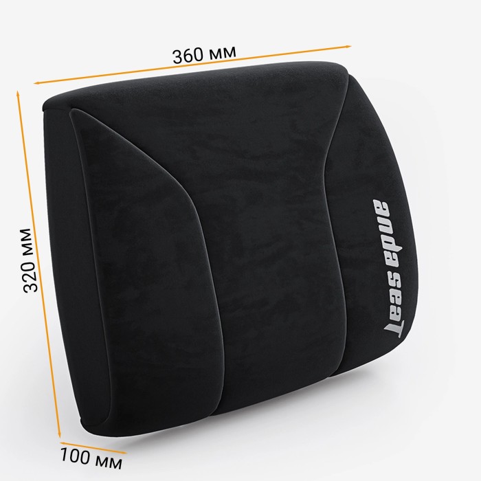 Подушка для попереку Anda Seat Novis Lumbar Pillow Black Size XL (AC-YZ-AD23XL-B-F-J)