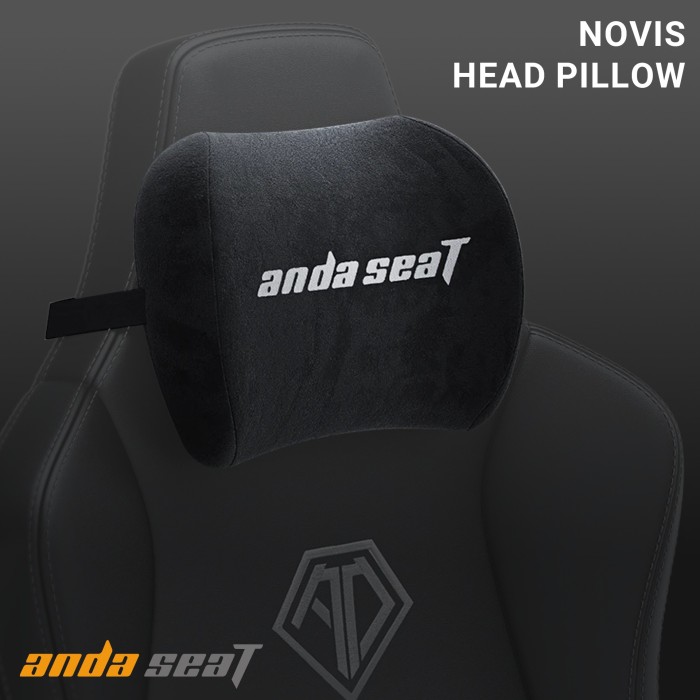 Подушка для голови Anda Seat Novis Head Pillow Black (AC-TZ-AD23-B-F-J)