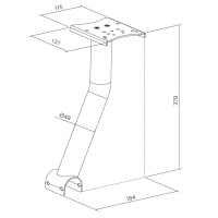 Кріплення коробки передач GamePro RS004 для крісла (RS004)