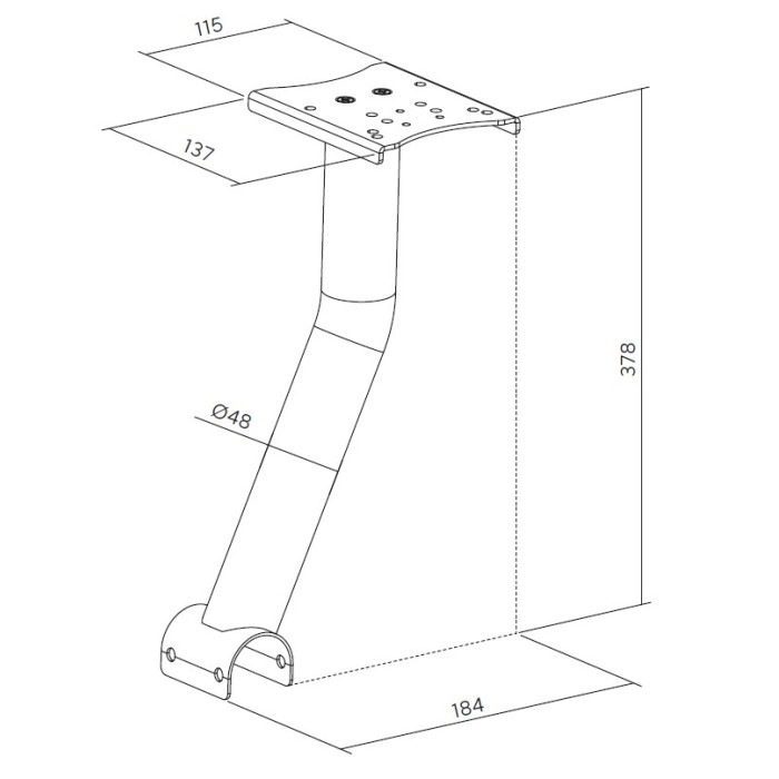Кріплення коробки передач GamePro RS004 для крісла (RS004)