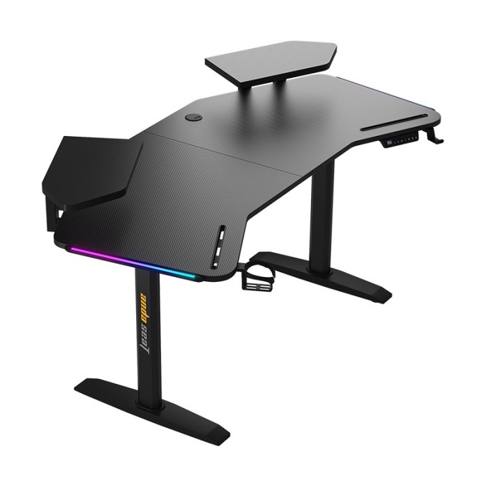 Комп’ютерний стіл з електрорегулюванням висоти Anda Seat Shadow Warrior Black (AD-D-DD1-1600L-02-B)
