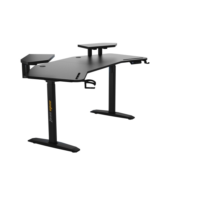 Комп’ютерний стіл з електрорегулюванням висоти Anda Seat Shadow Warrior Black (AD-D-DD1-1600L-02-B)