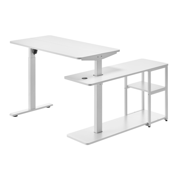 Комп’ютерний стіл з електрорегулюванням висоти OfficePro ODE119W (ODE119W)