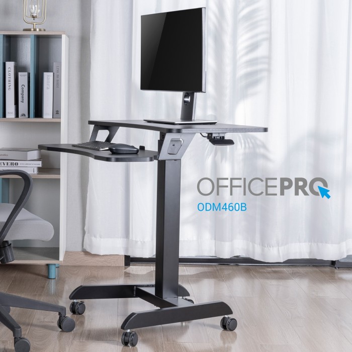 Офісний стіл з регулюванням висоти OfficePro ODM460B (ODM460B)