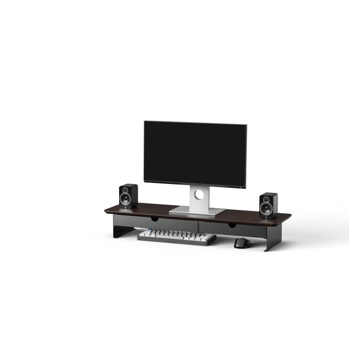 Настільна підставка для монітора OfficePro MR145DW Dark Wood/Black (MR145DW)